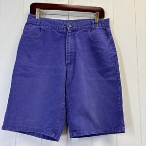 Vintage Bugle Boy Men 90s Y2K Indie High Rise Denim Shorts Size 30 Preppy Summer